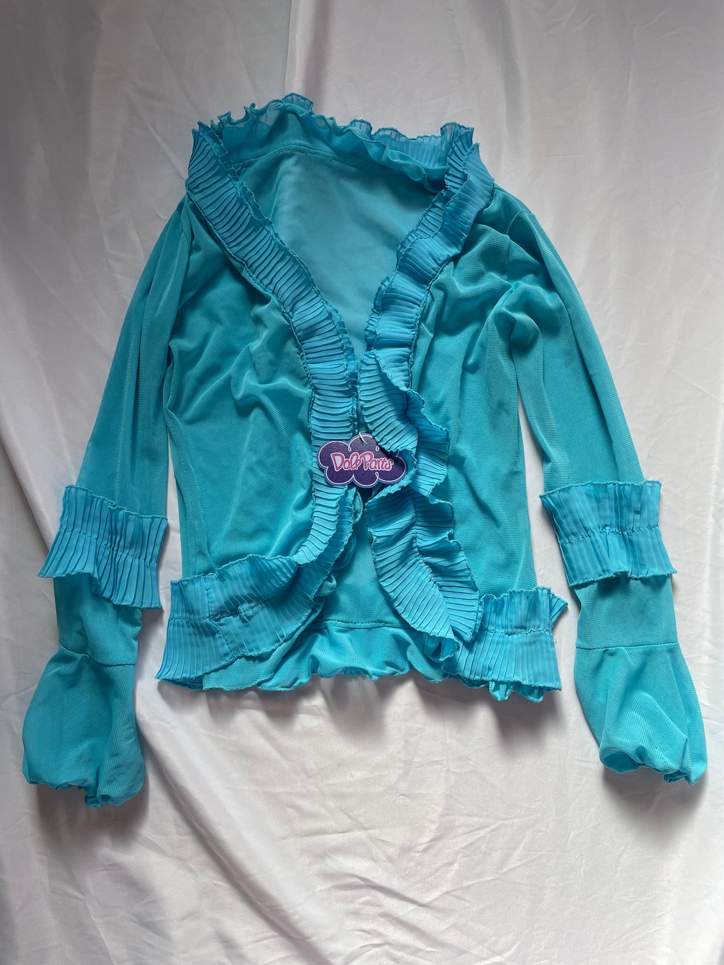 Sky Blue Sheer Cardigan