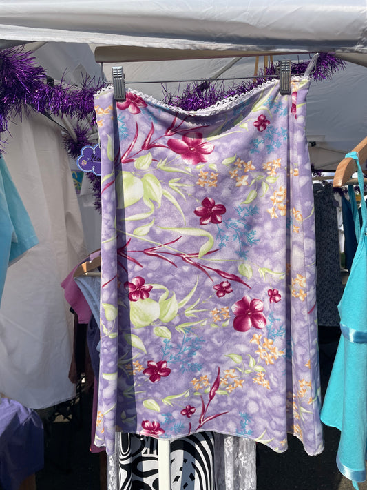 Flower Printed Skirt