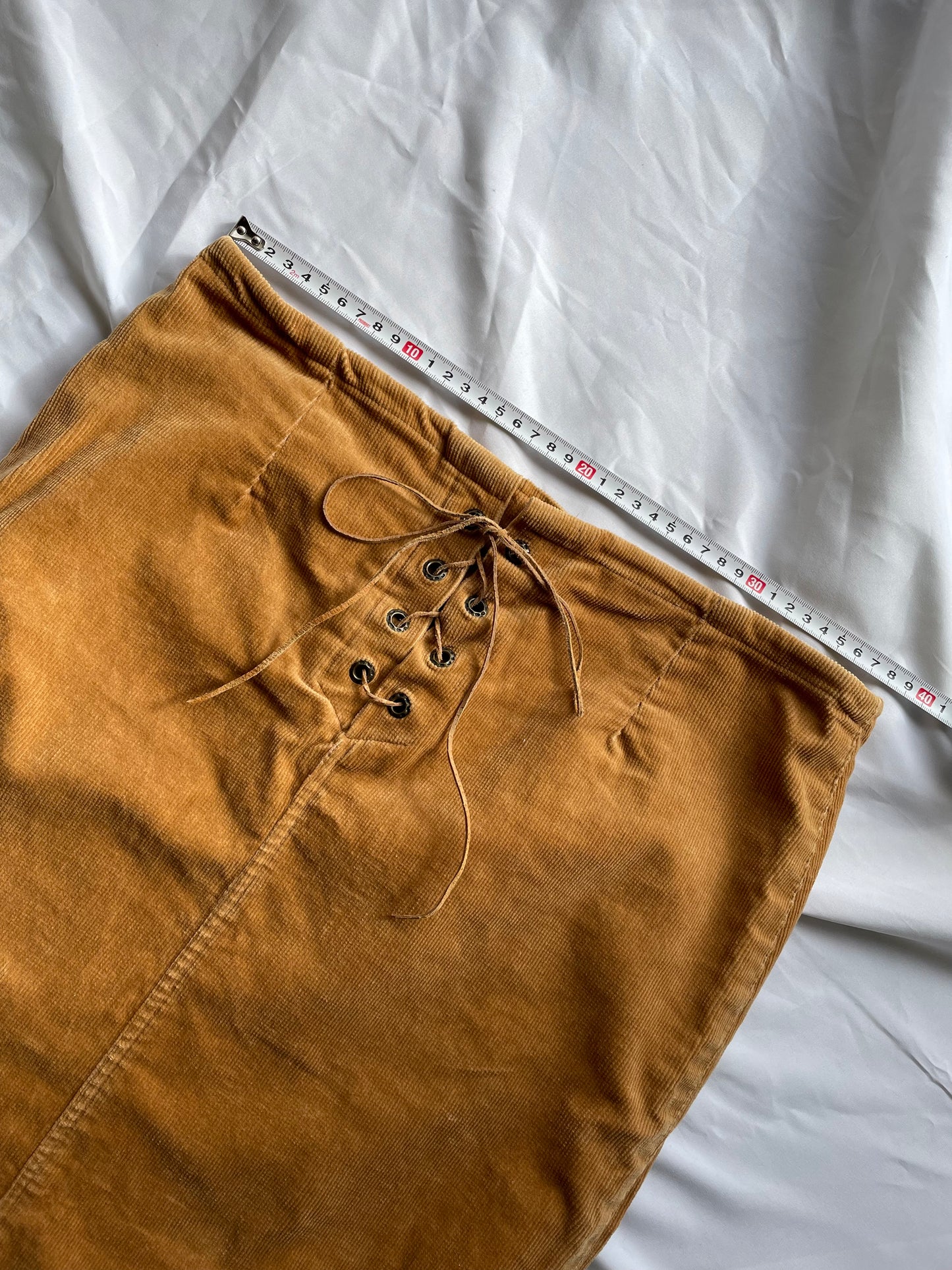 Western Style Lace Up Skirt