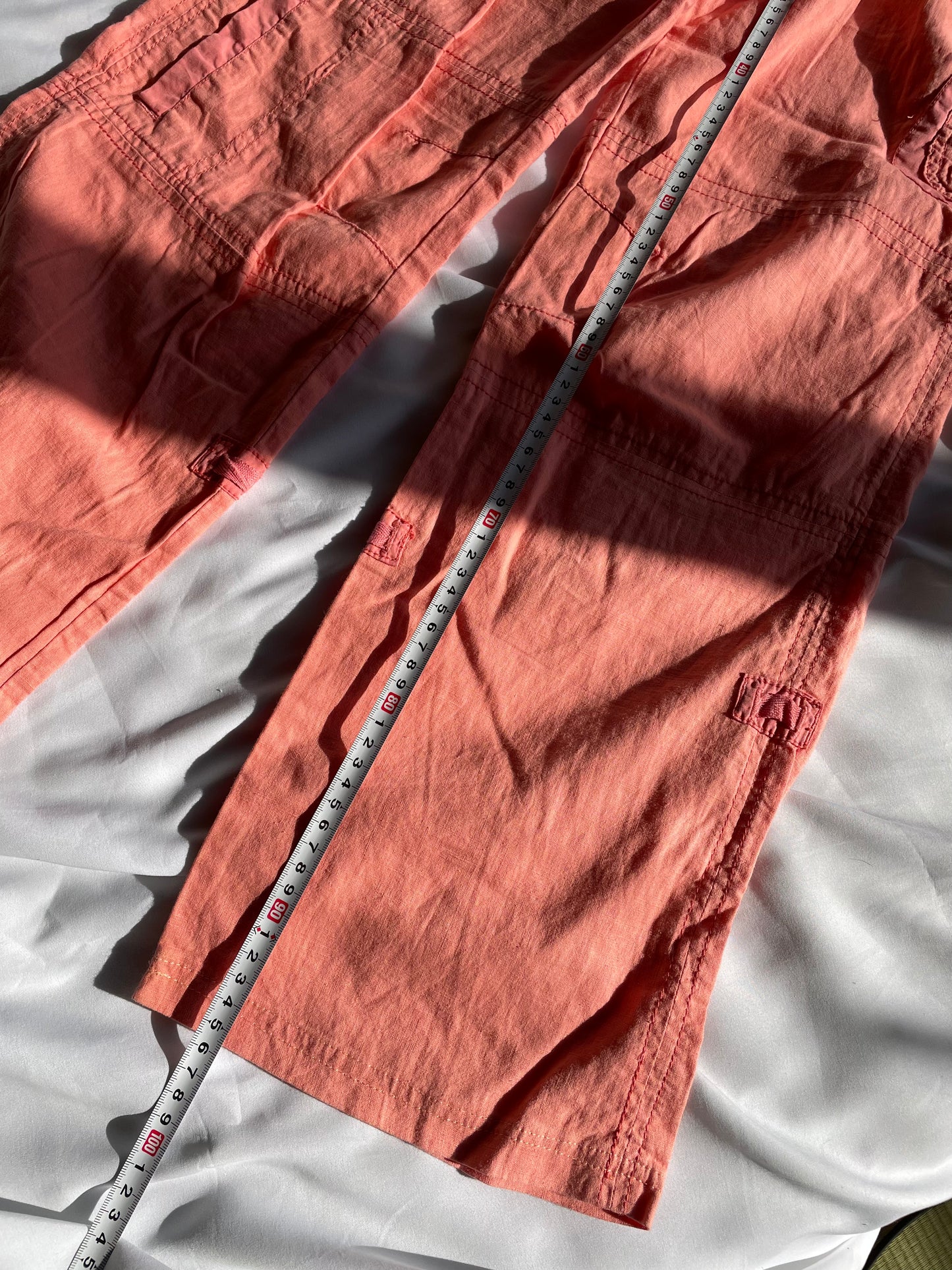 Low Rise Salmon Pink Pants