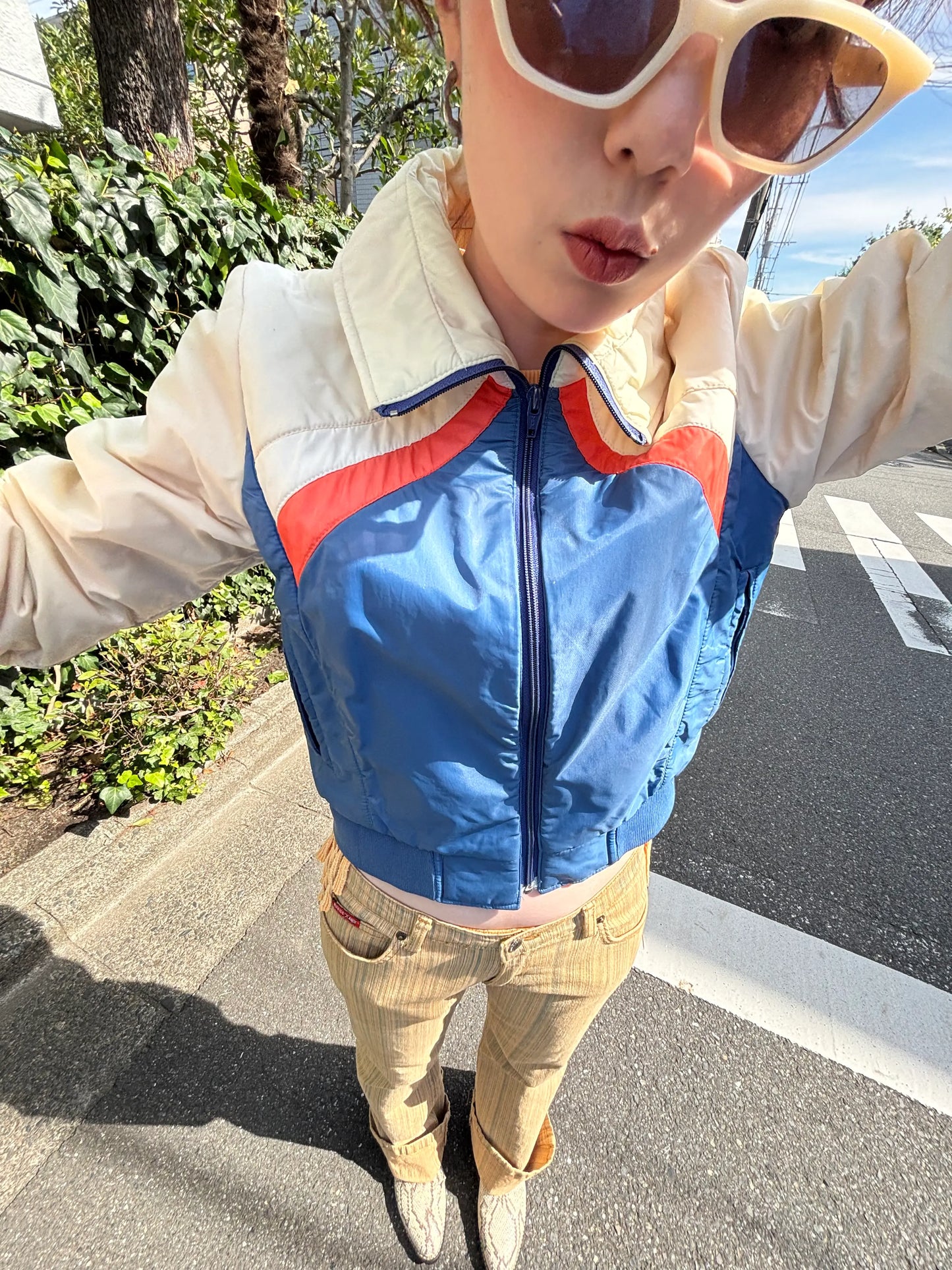 Biker Colorblock Jacket