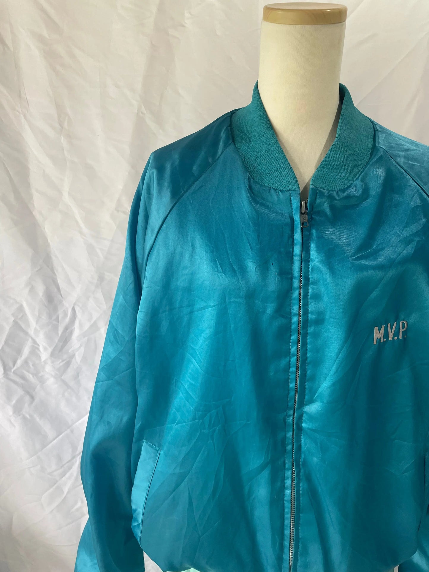 Sky Blue Earth Printed Jacket